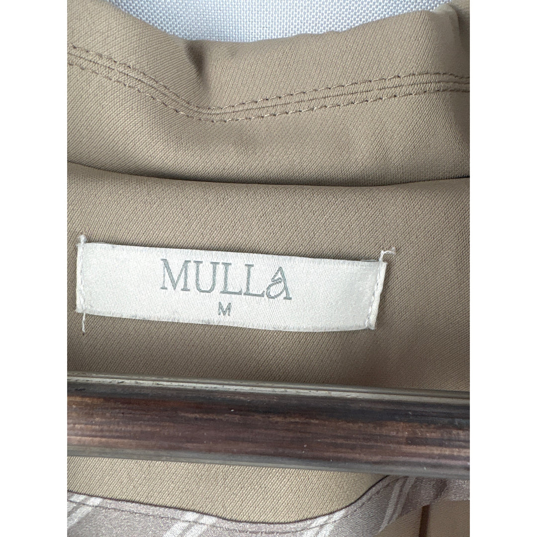 Women’s Mulla Medium Tan Overcoat w/ Detachable Belt