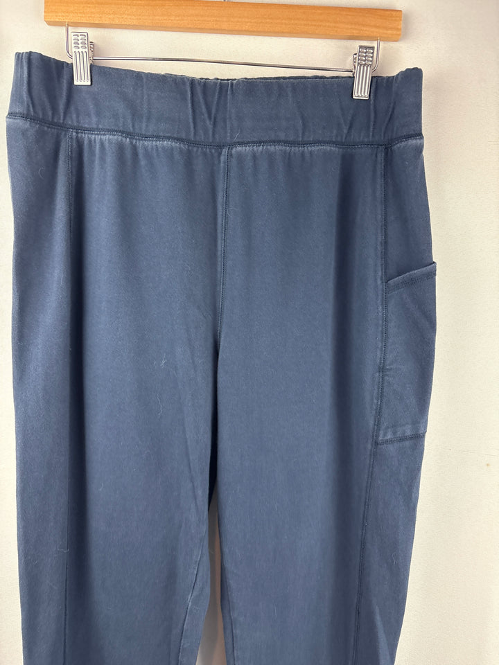 Women’s D&amp;Co Active Large Navy Blue Joggers