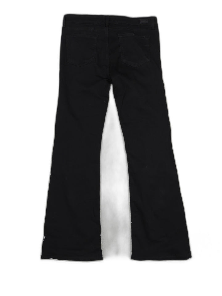 Womens PAIGE Skyline Bootcut Jeans Black Size 33