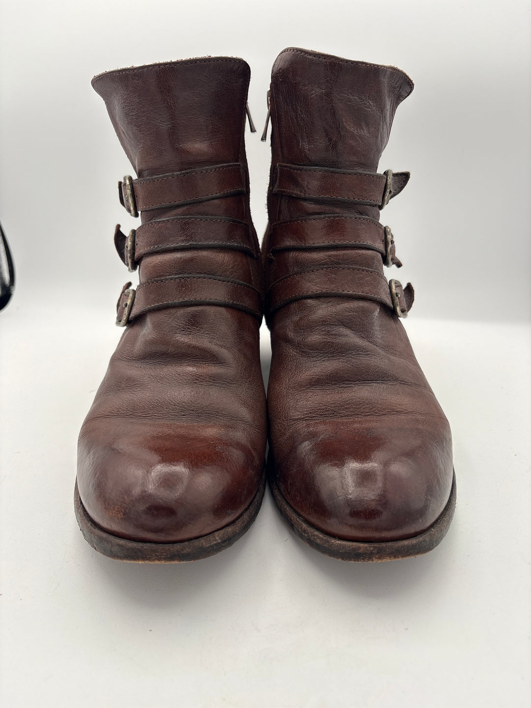 Women’s Officine Creative Size 9.5 Brown Leather Ankle Boots