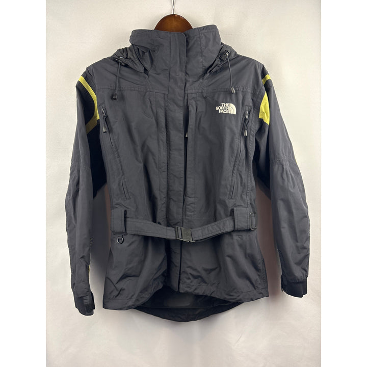 Women’s The North Face Large Black Raincoat w/ Detachable Hood