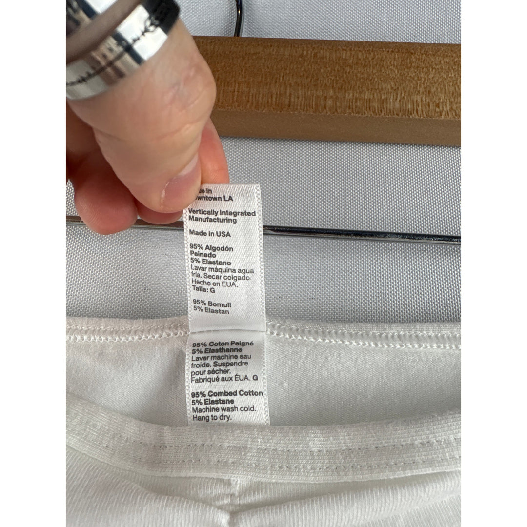 Women’s American Apparel Large White Sleeveless Bandage Dress