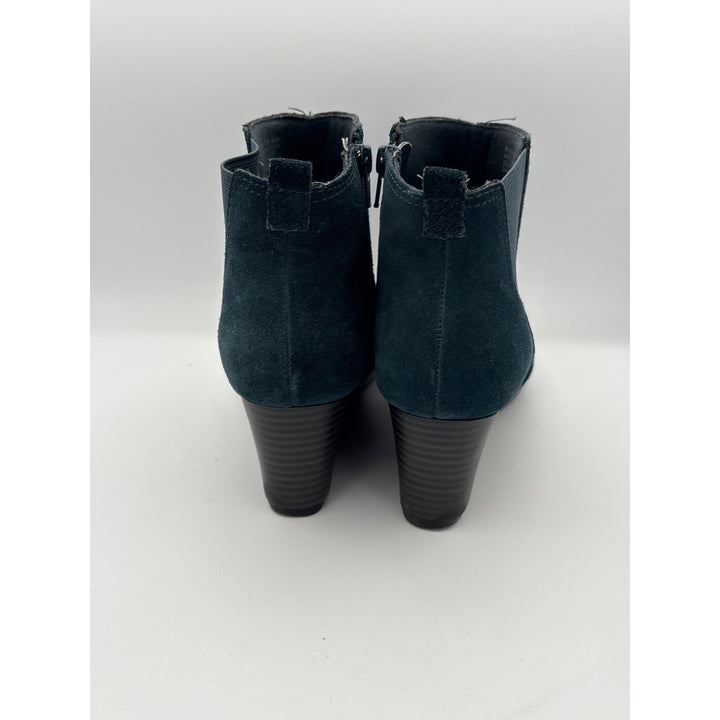 Clarks Womens Size 7 Wedge Ankle Boots With Zipper