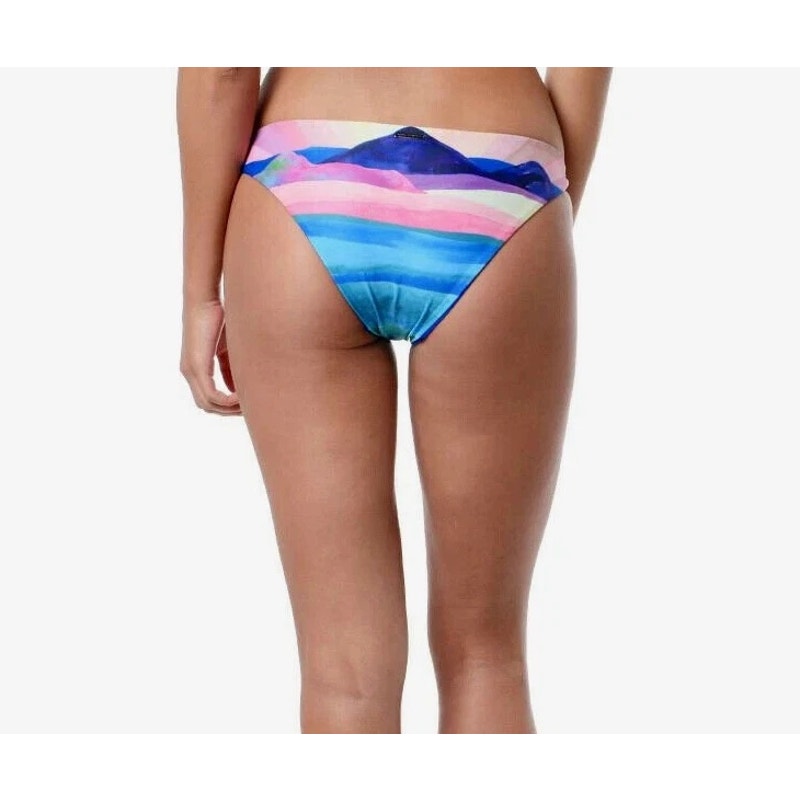 Mara Hoffman Landscape Swimsuit Bottoms Bikini Sunset Boho Hippie Bohemian size Large