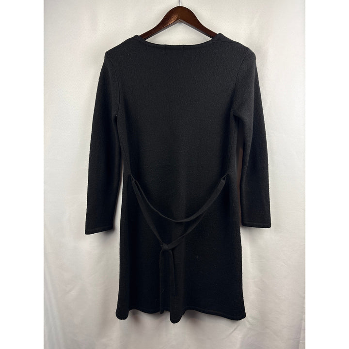 Women’s Eddie Bauer Small Black Merino Wool Sweater