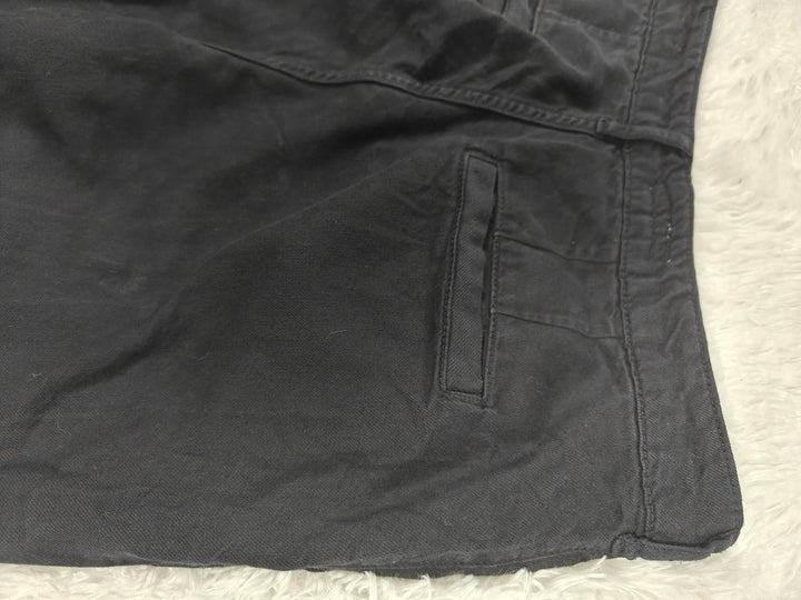 Womens Pilcro Wide Leg Pants Black Size 30
