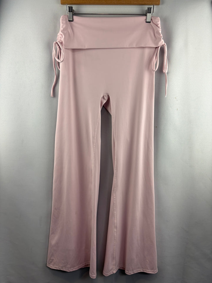 Women’s Halara Large Baby Pink Wide Leg Leggings
