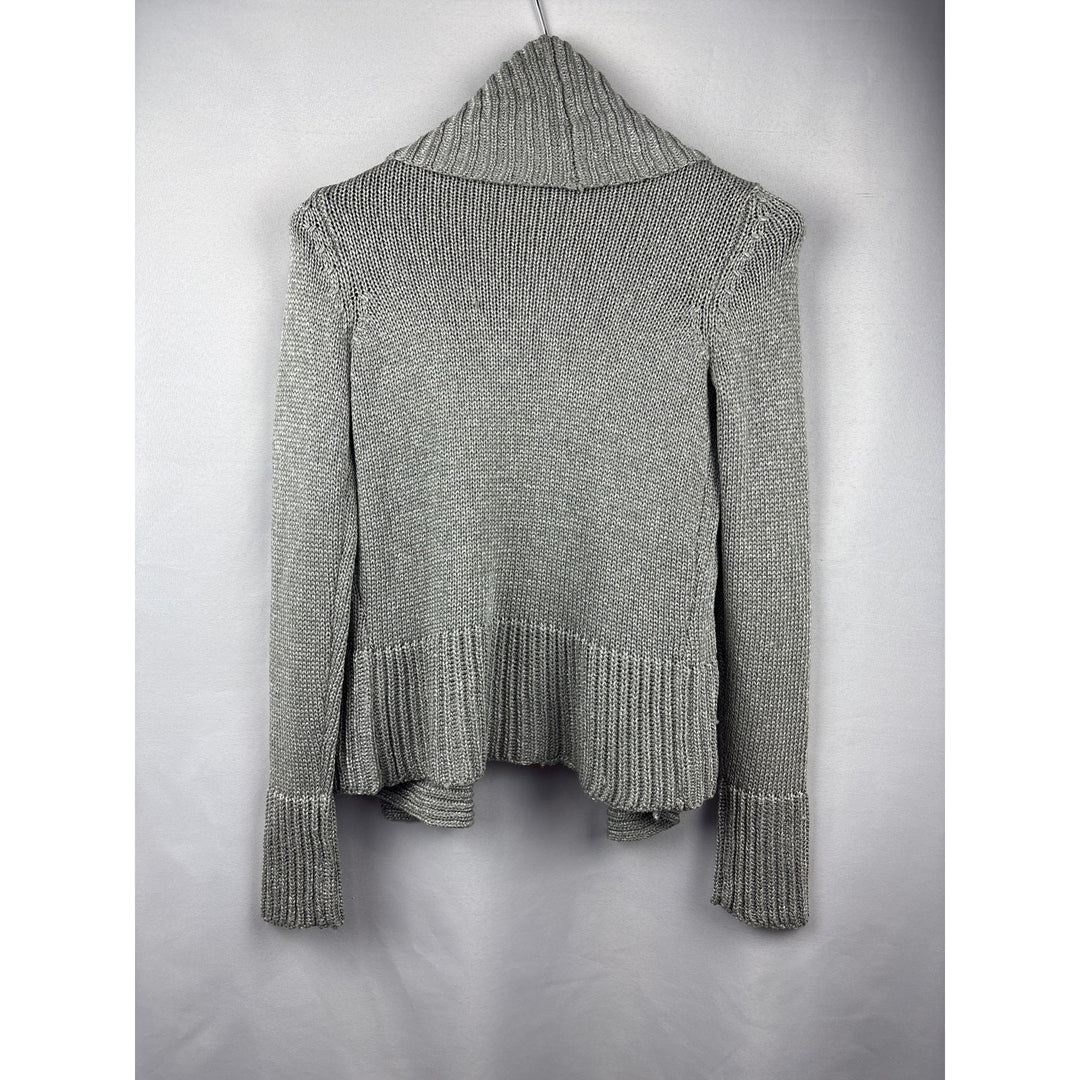 Women’s I.N.C Small Silver Knit Cardigan