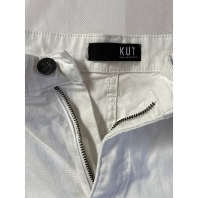 Women’s Kut from the Kloth White High Rise Shorts Sz 12