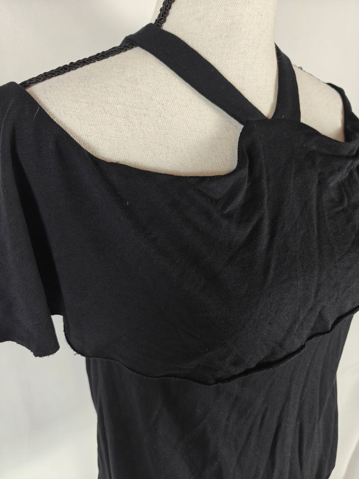 Womens Bailey 44 Cold Shoulder Top Black Size S