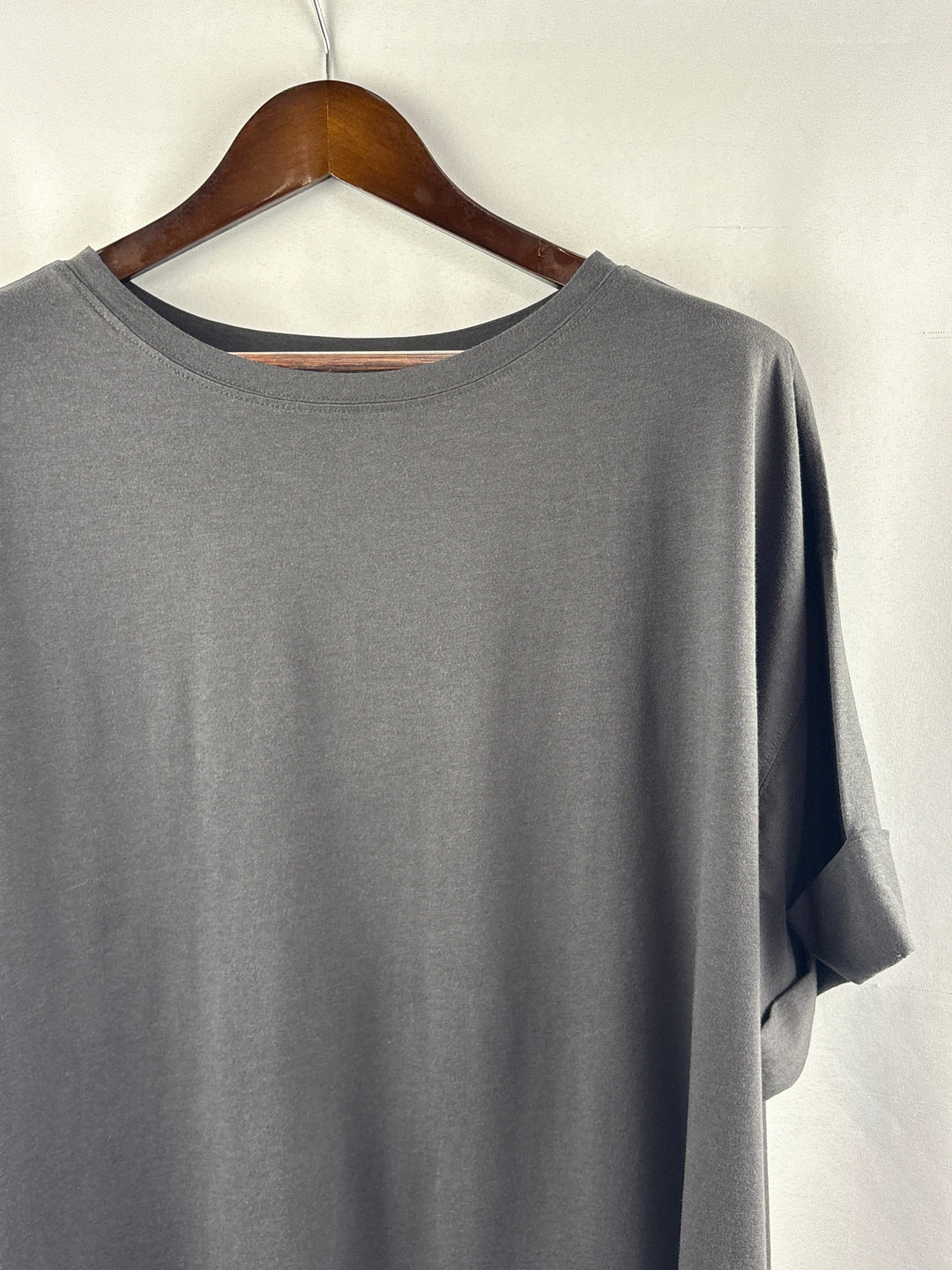 Women’s LOGO Principles XL Charcoal Gray Short Sleeve Shirt