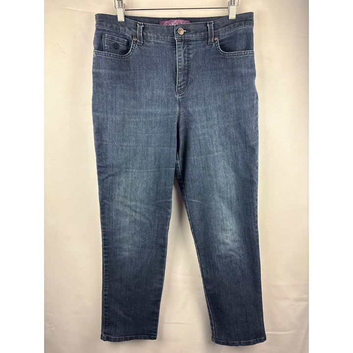 Gloria Vanderbilt Womens Short Jeans Size 10 Blue Denim
