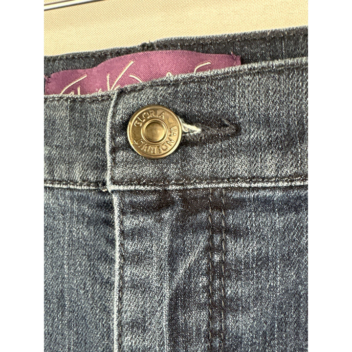 Gloria Vanderbilt Womens Short Jeans Size 10 Blue Denim