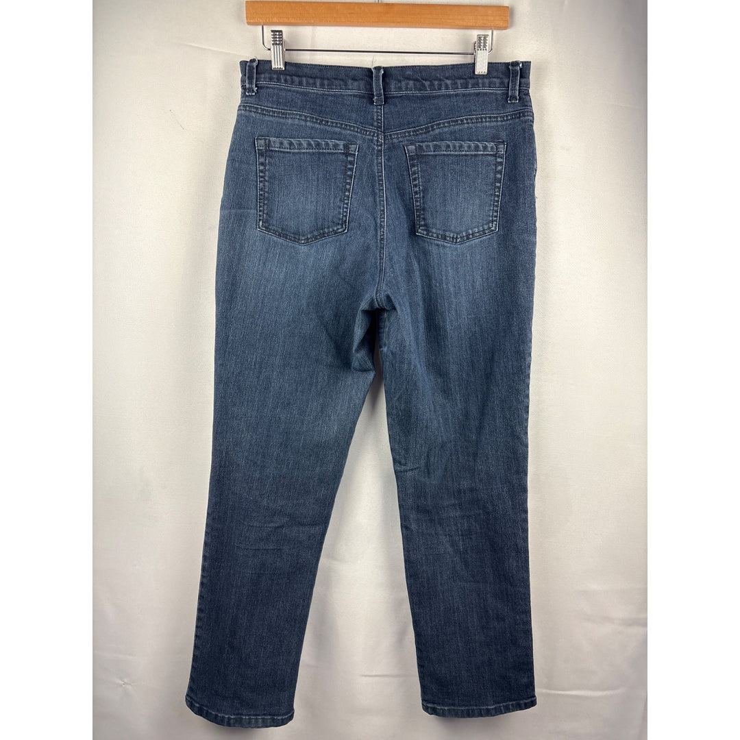 Gloria Vanderbilt Womens Short Jeans Size 10 Blue Denim