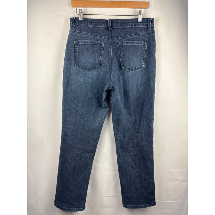 Gloria Vanderbilt Womens Short Jeans Size 10 Blue Denim