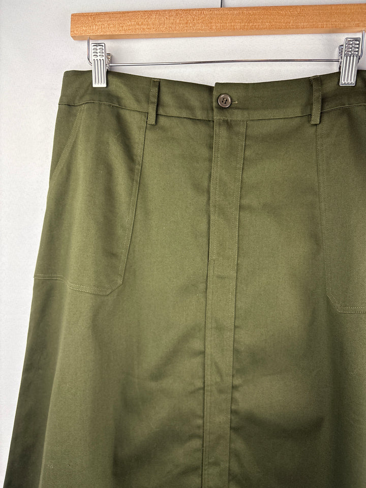 Women’s Carla.Rockmore The Drop Large Dark Green Midi Skirt