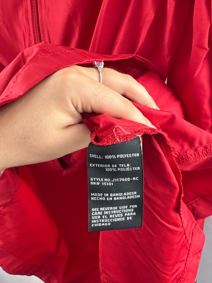 Women’s Jones New York Small Bright Red Raincoat