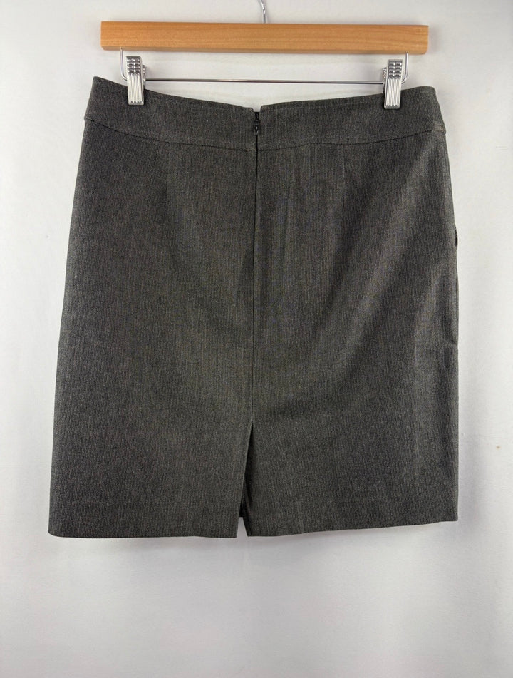 Women’s Banana Republic Size 8 Charcoal Gray Pencil Skirt