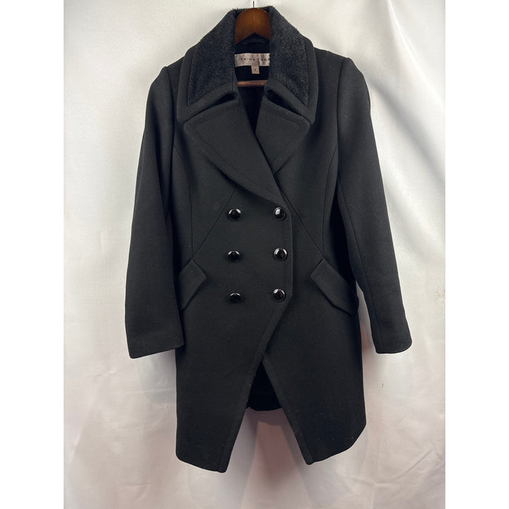 Women’s Trina Turk Size 8 Black Peacoat