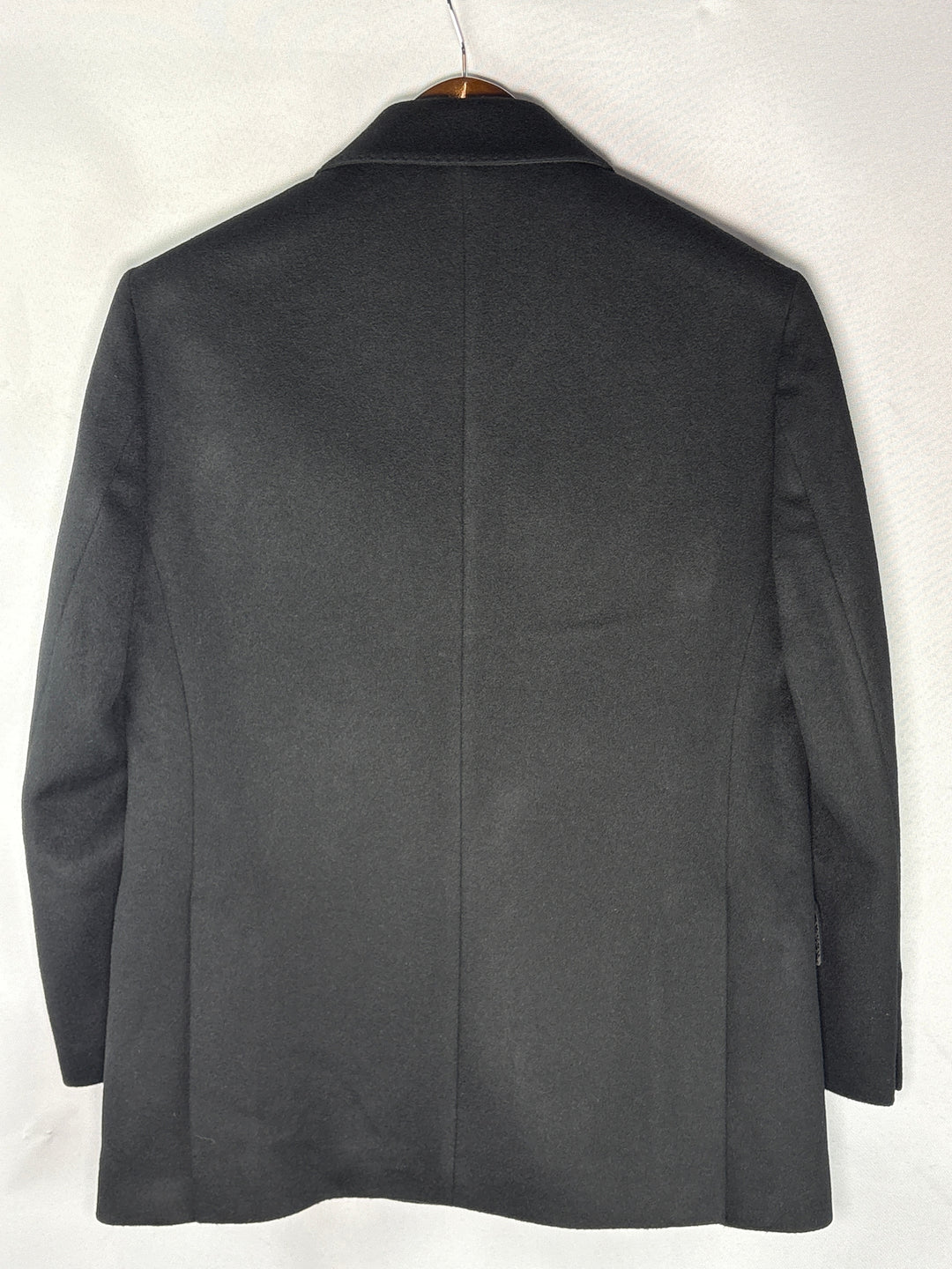 Unisex Dunst XS Black Heavy Wool Double Breasted Blazer