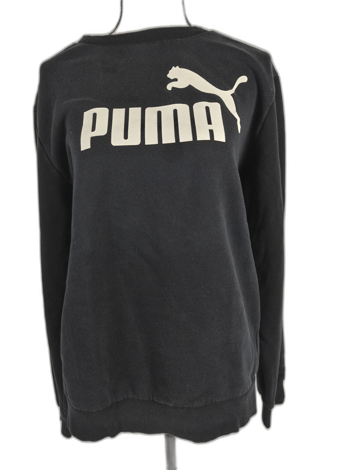 Women’s Puma Crewneck Sweatshirt Black Size L