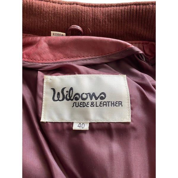 Vintage Men's Wilson Suede & Leather Leather Jacket Size 40
