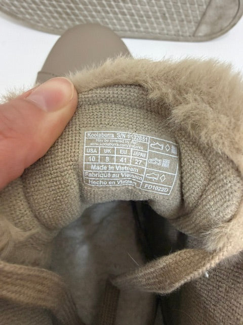 Koolaburra by UGG Sundell Fuzz Chukka Boots Dune Sz10