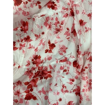Women's Ralph Lauren Pink Floral SKirt - Size XL/14