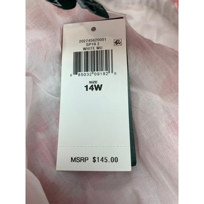 Women's Ralph Lauren Pink Floral SKirt - Size XL/14