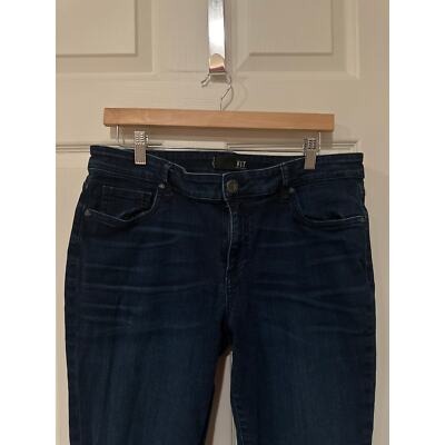 KUT Dark Blue Ankle Skinny Jeans Sz 31/32