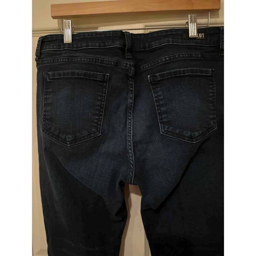 KUT Dark Blue Ankle Skinny Jeans Sz 31/32