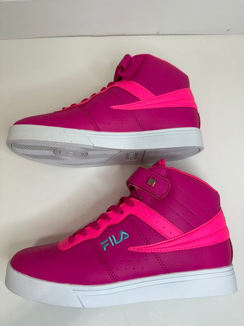 Fila Vulc 13 Superbright High Top Sneakers Pink Arrowfish NWT Sz10