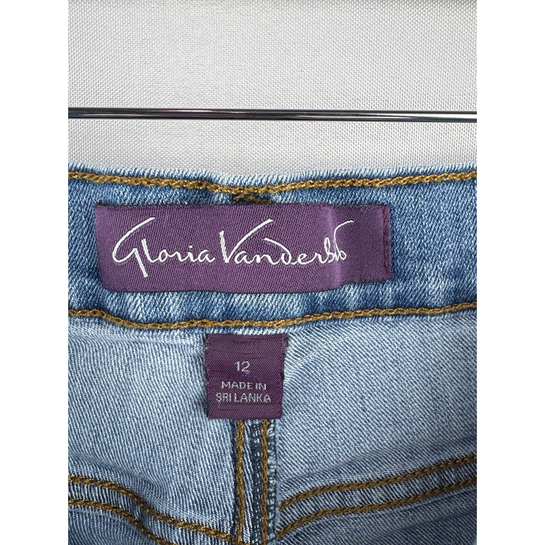 Women’s Gloria Vanderbilt Size 12 Light Blue Skinny Jeans