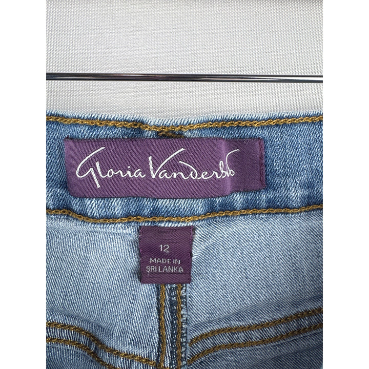 Women’s Gloria Vanderbilt Size 12 Light Blue Skinny Jeans