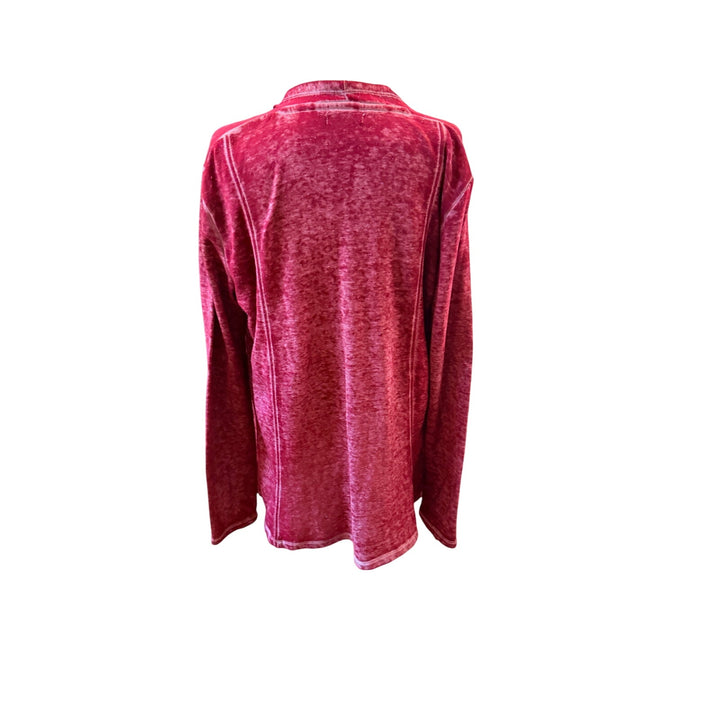 Maurices Maroon Cardigan Women&