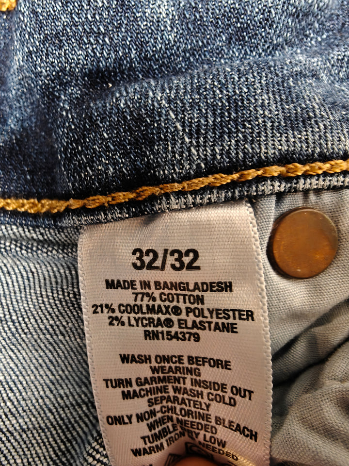 Mens Aeropostale Skinny Distressed Blue Jeans 32x32