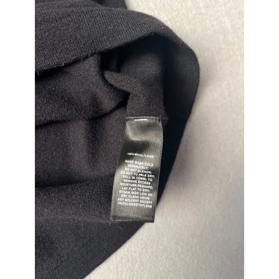 Lafayette 148 Black wool tank top, Size Large