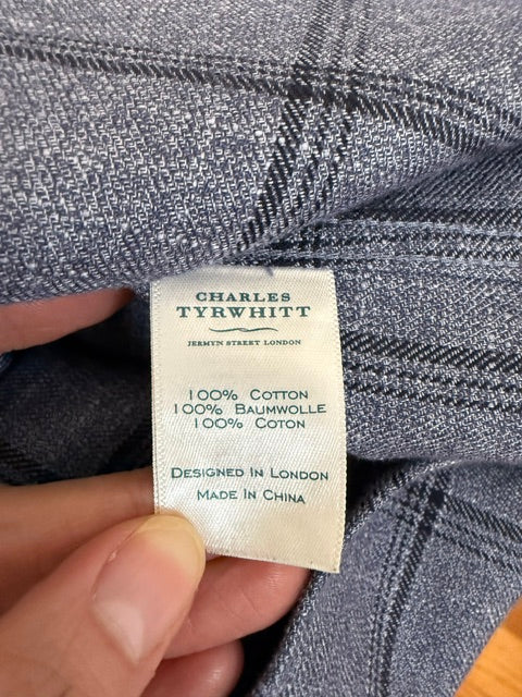 Charles Tyrwhitt Slim Fit Casual Check Shirt SzM