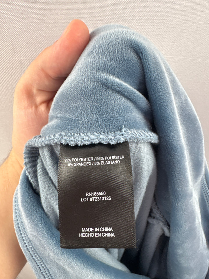Women’s 32° Heat Large Cool Blue Velour Leggings