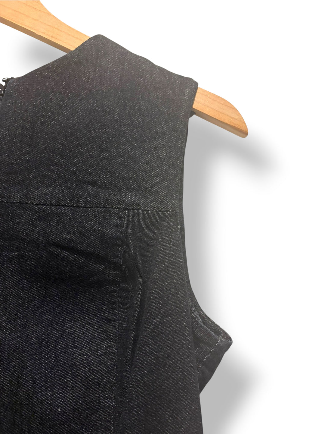 Banana Republic Dark Wash Denim Bodycon Sheath Dress 4 Petite NWT Coastal Workwear
