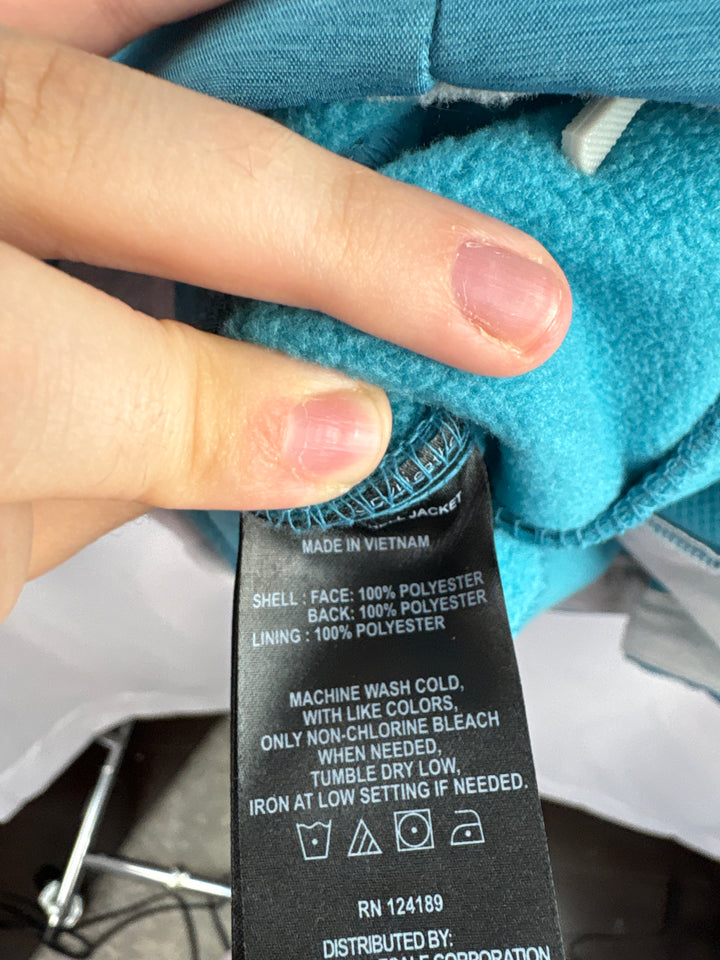Women’s Kirkland Signature Medium Teal Rain Jacket