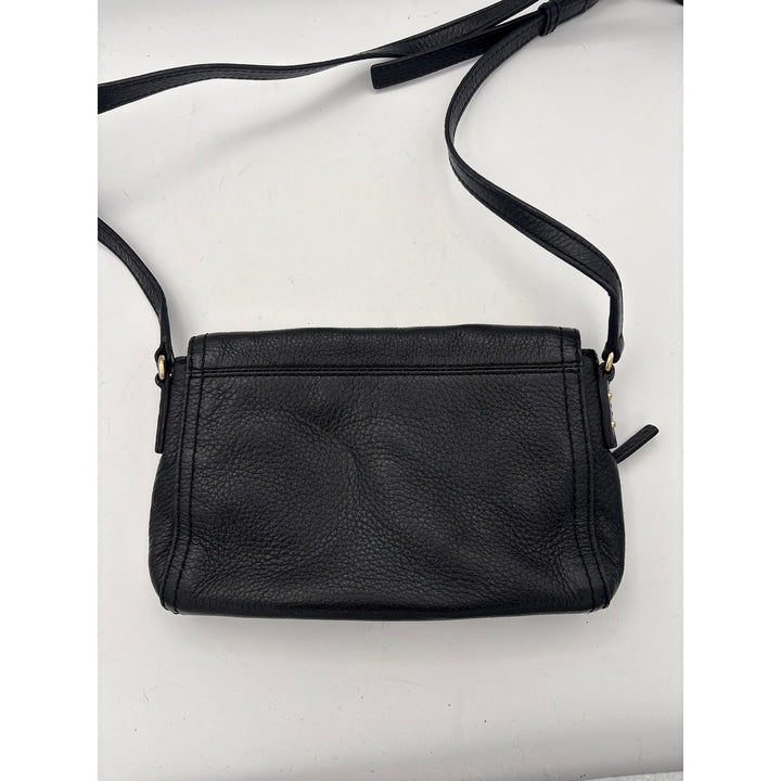 Women’s Kate Spade Black Leather Crossbody Purse w/ Gold Hardware