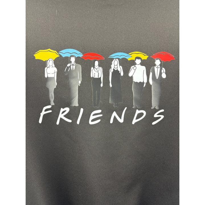 Women’s China Fashion XL Black Friends Crewneck
