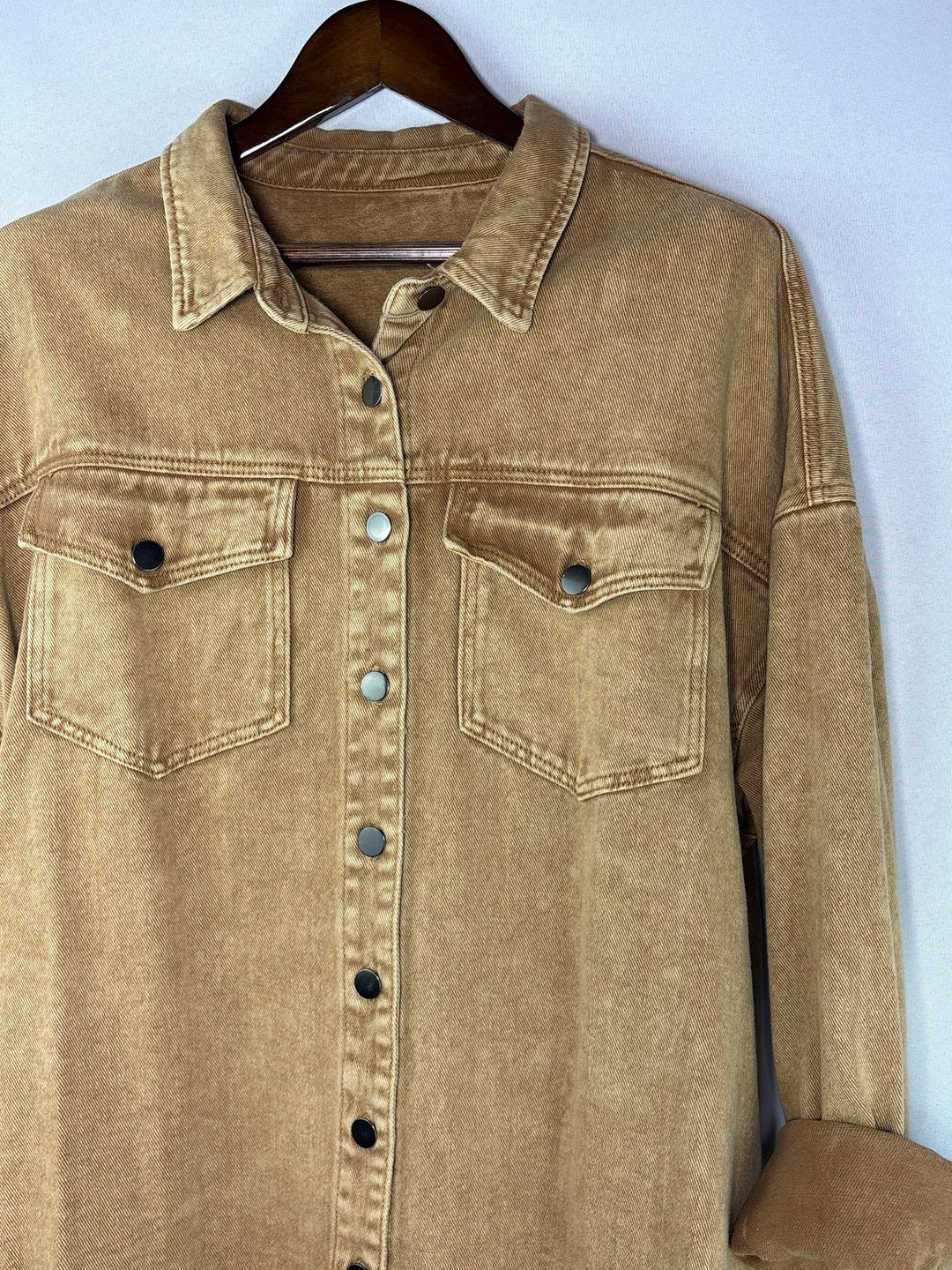 Women’s Handmade 3XL Brown Taylor Swift Lyric Shacket