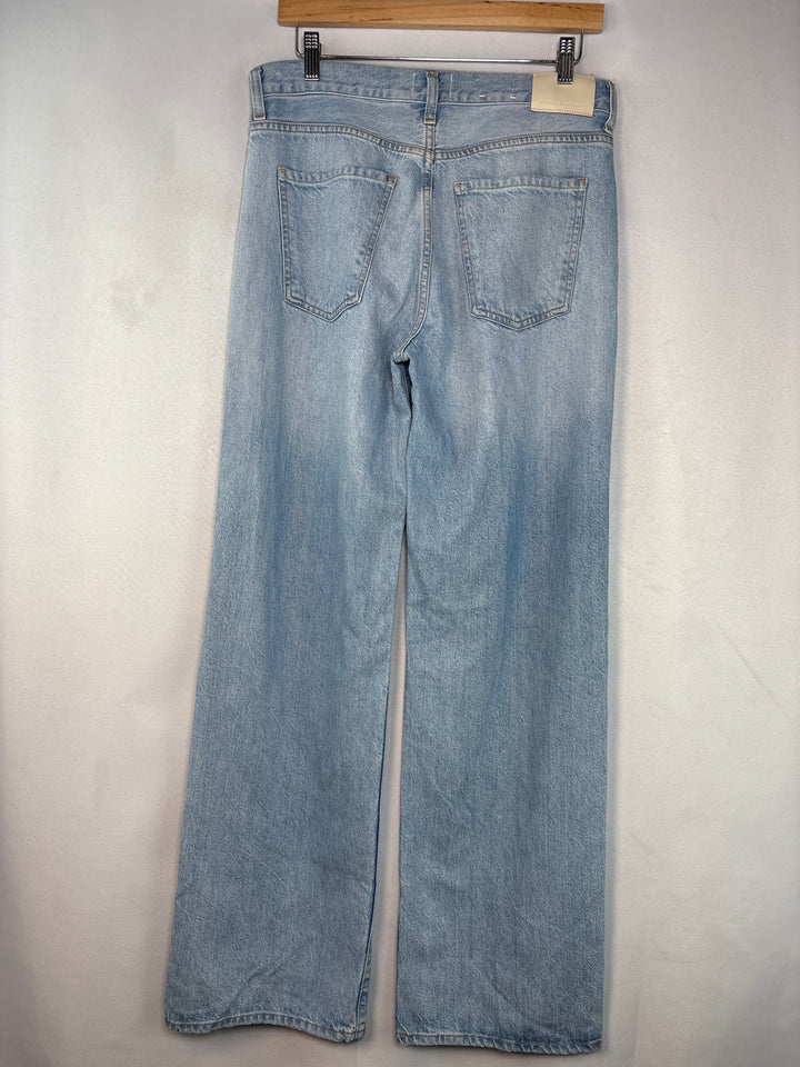 Women Citizens Of Humanity Light Blue Wide Leg Jeans Size 28