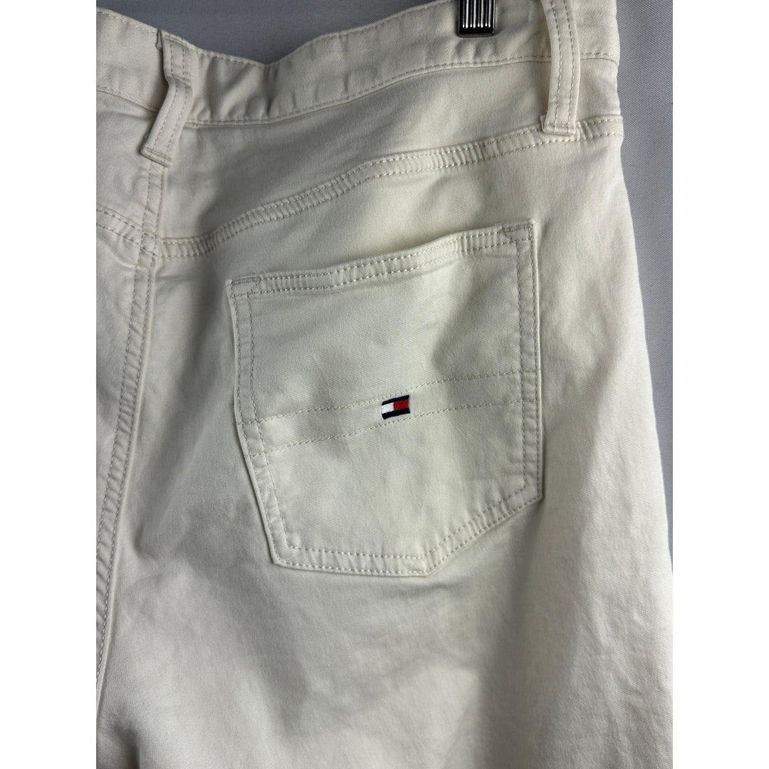 Men’s Cream Tommy Hilfiger Straight Jeans 34/30