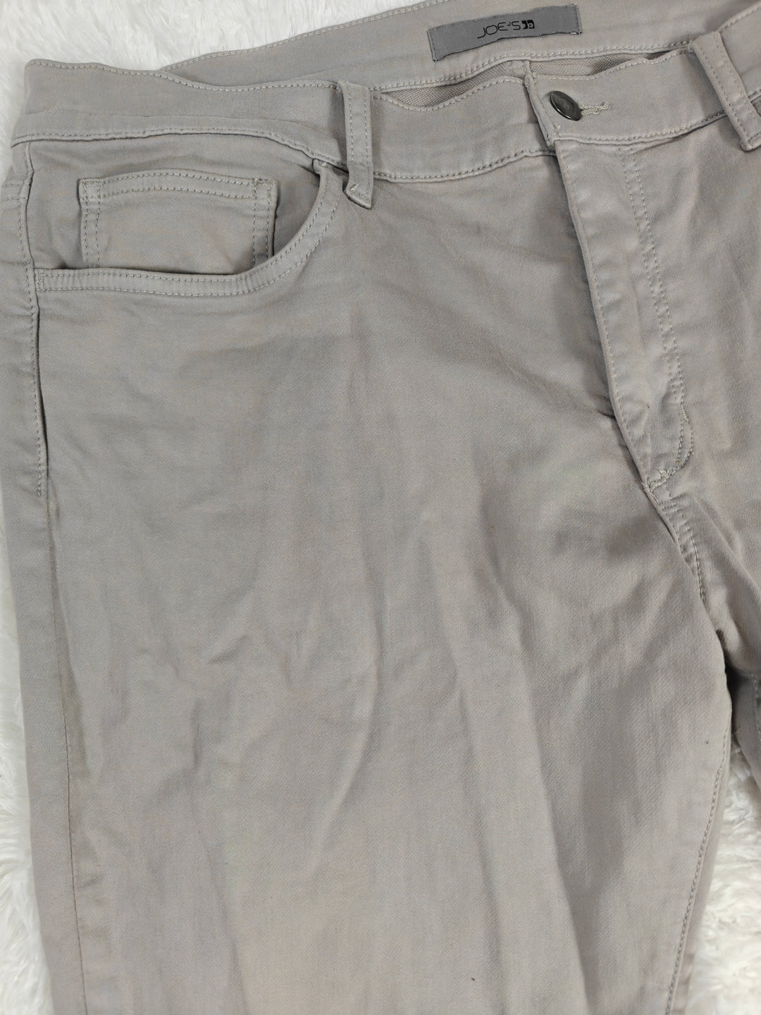 Mens Joes Jeans Slim Fit Gray Pants Size 36