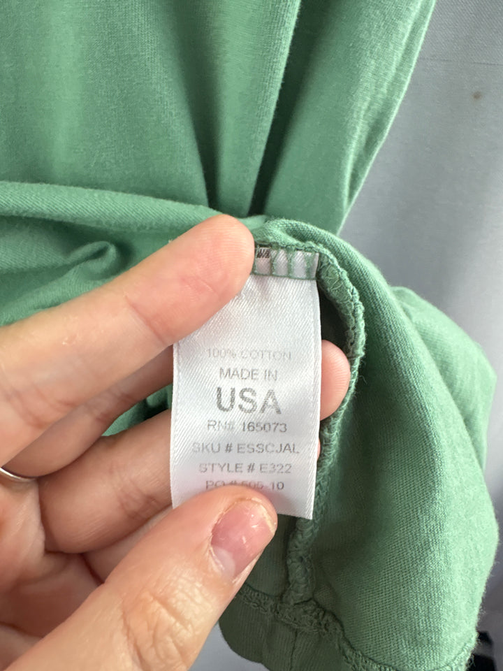 Women’s Fresh Produce Size 2X Sage Green T-Shirt