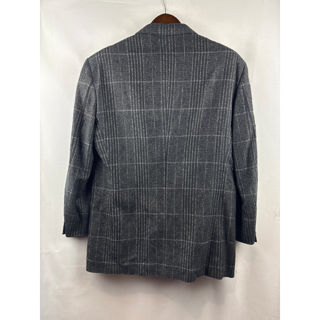 Men's Louis Raphael Black 100% Silk Blazer
