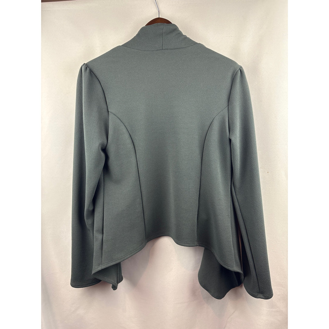 Women’s Ssoulm XL Charcoal Grey Blazer Sweater